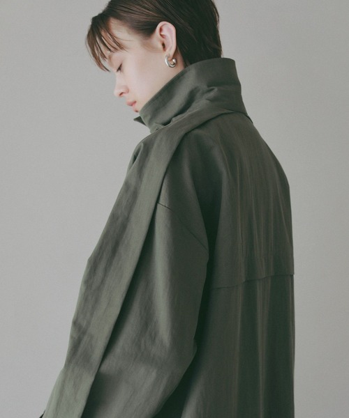 BAYFLOW（ベイフロー）の「【EF(エフ)】バルマカーンコート（WOMEN）（その他アウター・レディース・カーキ/ベージュ・FREE）」の19枚目の写真