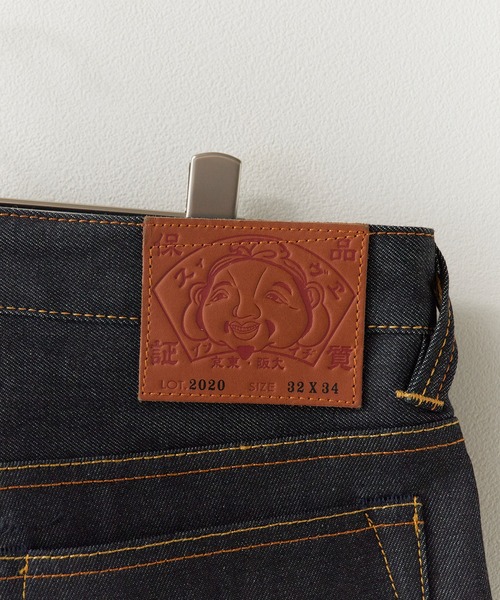 EVISU(エヴィス)の「EVISU/エヴィス カモメプリントポケット レギュラーフィット ジーンズ リジットデニム #2020 2026年春夏(デニムパンツ・メンズ・インディゴブルー・32inch/30inch/34inch/36inch)」の3枚目の写真