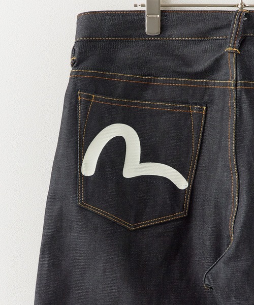EVISU(エヴィス)の「EVISU/エヴィス カモメプリントポケット レギュラーフィット ジーンズ リジットデニム #2020 2026年春夏(デニムパンツ・メンズ・インディゴブルー・32inch/30inch/34inch/36inch)」の4枚目の写真