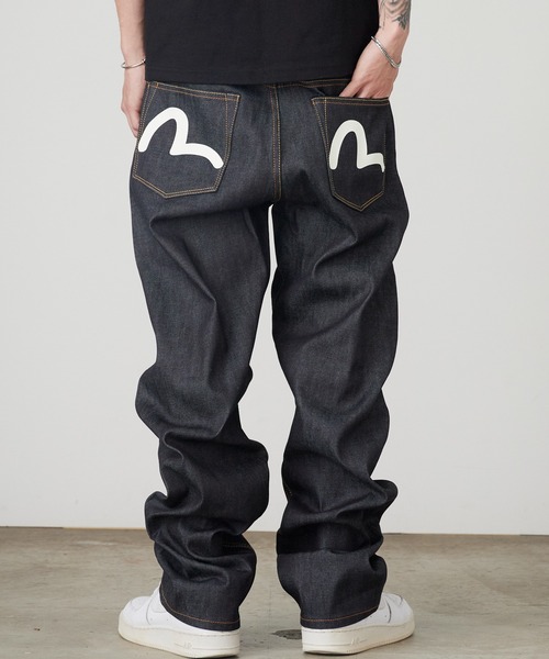 EVISU(エヴィス)の「EVISU/エヴィス カモメプリントポケット レギュラーフィット ジーンズ リジットデニム #2020 2026年春夏(デニムパンツ・メンズ・インディゴブルー・32inch/30inch/34inch/36inch)」の13枚目の写真