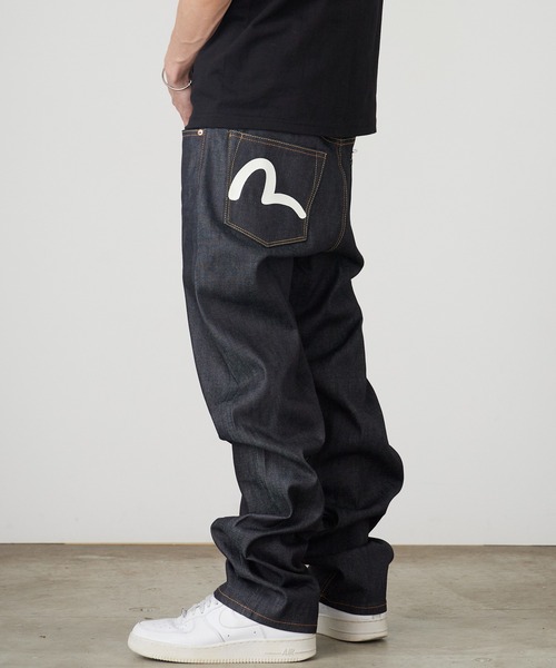 EVISU(エヴィス)の「EVISU/エヴィス カモメプリントポケット レギュラーフィット ジーンズ リジットデニム #2020 2026年春夏(デニムパンツ・メンズ・インディゴブルー・32inch/30inch/34inch/36inch)」の15枚目の写真