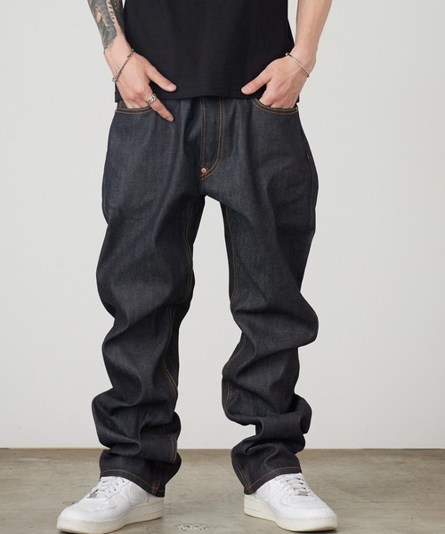 EVISU(エヴィス)の「EVISU/エヴィス カモメプリントポケット レギュラーフィット ジーンズ リジットデニム #2020 2026年春夏(デニムパンツ・メンズ・インディゴブルー・32inch/30inch/34inch/36inch)」の12枚目の写真