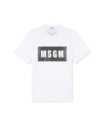 【Basic Color】MSGM BOXロゴTシャツ