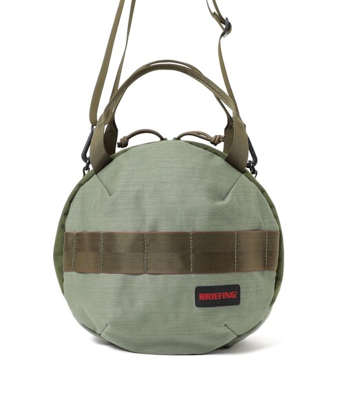 BRIEFING（ブリーフィング）の「【別注】BRIEFING / ヘルメット バッグ ”OLIVE”（ショルダーバッグ・レディース・オリーブ・ONE SIZE）」の6枚目の写真