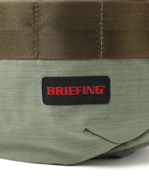 BRIEFING（ブリーフィング）の「【別注】BRIEFING / ヘルメット バッグ ”OLIVE”（ショルダーバッグ・レディース・オリーブ・ONE SIZE）」の10枚目の写真