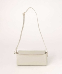 MK MICHEL KLEIN（エムケーミッシェルクラン）の「[300g以下の軽量]カウレザーシリンダーバッグ（ショルダーバッグ）」