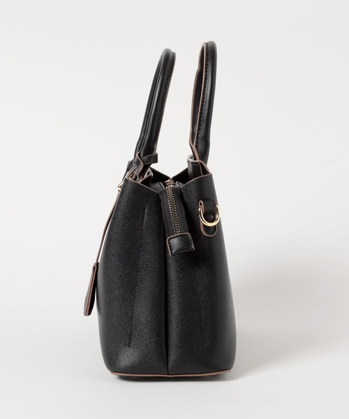 mysty woman（ミスティウーマン）の「ロックベルトSBAG 681246（ショルダーバッグ・レディース・ブラック/アイボリー・FREE）」の13枚目の写真