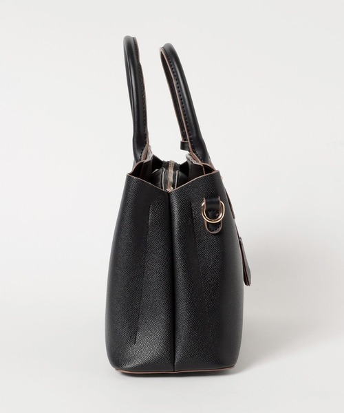 mysty woman（ミスティウーマン）の「ロックベルトSBAG 681246（ショルダーバッグ・レディース・ブラック/アイボリー・FREE）」の12枚目の写真