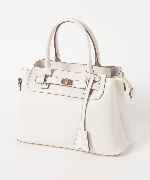 mysty woman（ミスティウーマン）の「ロックベルトSBAG 681246（ショルダーバッグ・レディース・ブラック/アイボリー・FREE）」の20枚目の写真