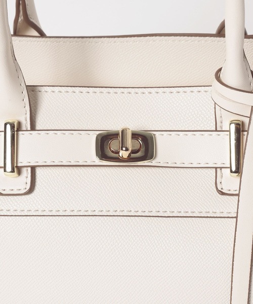 mysty woman（ミスティウーマン）の「ロックベルトSBAG 681246（ショルダーバッグ・レディース・ブラック/アイボリー・FREE）」の19枚目の写真