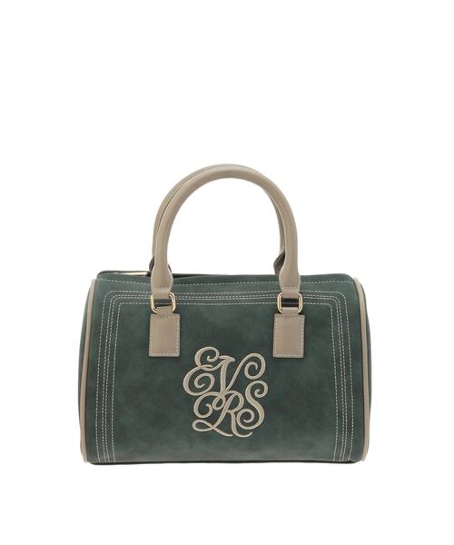 EVRIS（エヴリス）の「エンブレムステッチボストンBAG（ボストンバッグ・レディース・グリーン/ブラウン/ブラック・FREE）」の11枚目の写真