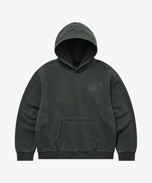 WOMAN OVERSIZED PIGMENT HOODIE