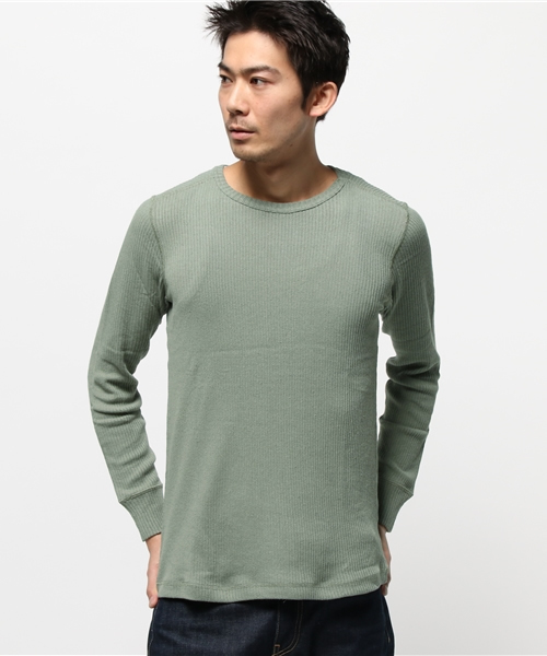 CIAOPANIC(チャオパニック)の「【Ciaopanic】 COTTON/LINNENDRYB(Tシャツ/カットソー・メンズ・オフホワイト/カーキ/ブラック・LARGE/MEDIUM)」の3枚目の写真