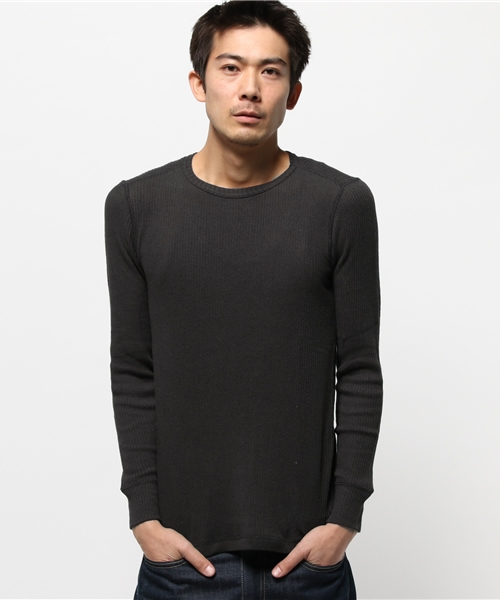 CIAOPANIC(チャオパニック)の「【Ciaopanic】 COTTON/LINNENDRYB(Tシャツ/カットソー・メンズ・オフホワイト/カーキ/ブラック・LARGE/MEDIUM)」の2枚目の写真