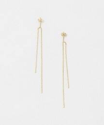 Steven Alan（スティーブンアラン）の「＜SASKIA DIEZ＞FRINGE EARRINGS GOLD COLOR/ピアス（ピアス（両耳用））」