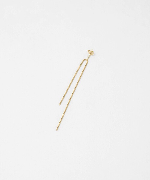 Steven Alan(スティーブンアラン)の「<SASKIA DIEZ>FRINGE EARRINGS GOLD COLOR/ピアス(ピアス(両耳用)・レディース・ゴールド・FREE)」の2枚目の写真