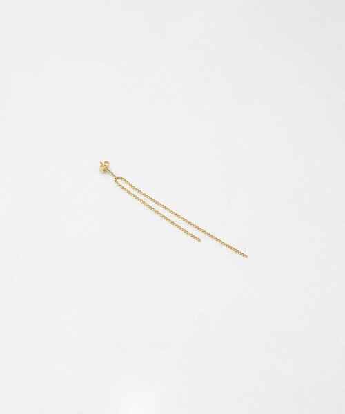 Steven Alan(スティーブンアラン)の「<SASKIA DIEZ>FRINGE EARRINGS GOLD COLOR/ピアス(ピアス(両耳用)・レディース・ゴールド・FREE)」の3枚目の写真