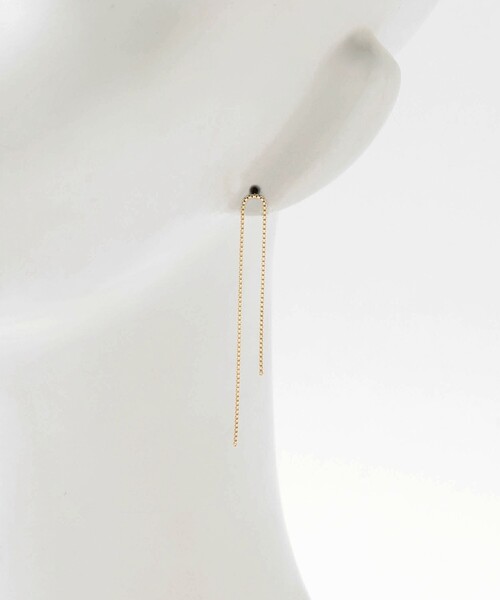 Steven Alan(スティーブンアラン)の「<SASKIA DIEZ>FRINGE EARRINGS GOLD COLOR/ピアス(ピアス(両耳用)・レディース・ゴールド・FREE)」の9枚目の写真