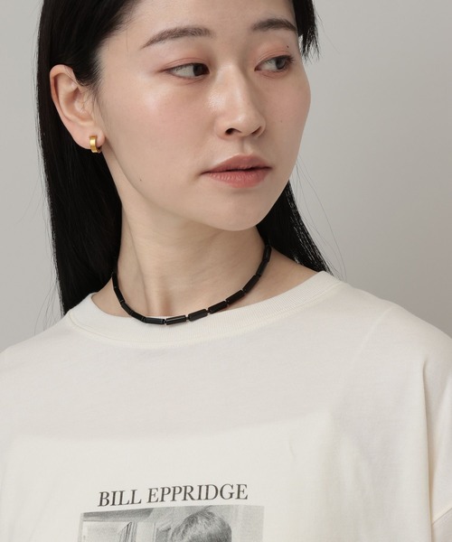 A part by(アパートバイ)の「テンネンセキネックレス(ネックレス・レディース・グリーン/ブラック/オフホワイト・FREE)」の4枚目の写真