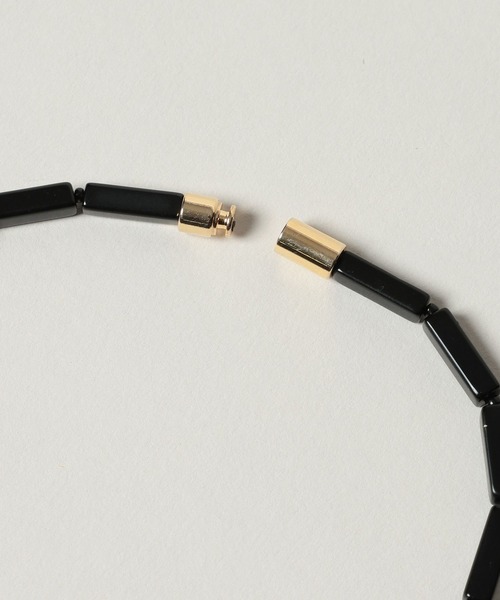 A part by(アパートバイ)の「テンネンセキネックレス(ネックレス・レディース・グリーン/ブラック/オフホワイト・FREE)」の8枚目の写真