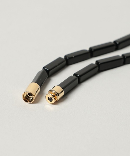 A part by(アパートバイ)の「テンネンセキネックレス(ネックレス・レディース・グリーン/ブラック/オフホワイト・FREE)」の9枚目の写真