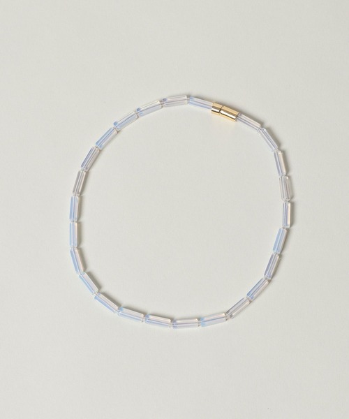 A part by(アパートバイ)の「テンネンセキネックレス(ネックレス・レディース・グリーン/ブラック/オフホワイト・FREE)」の10枚目の写真