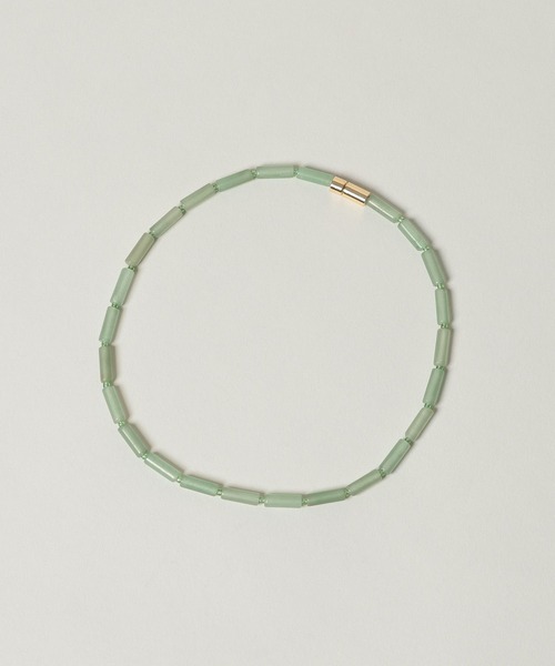 A part by(アパートバイ)の「テンネンセキネックレス(ネックレス・レディース・グリーン/ブラック/オフホワイト・FREE)」の13枚目の写真