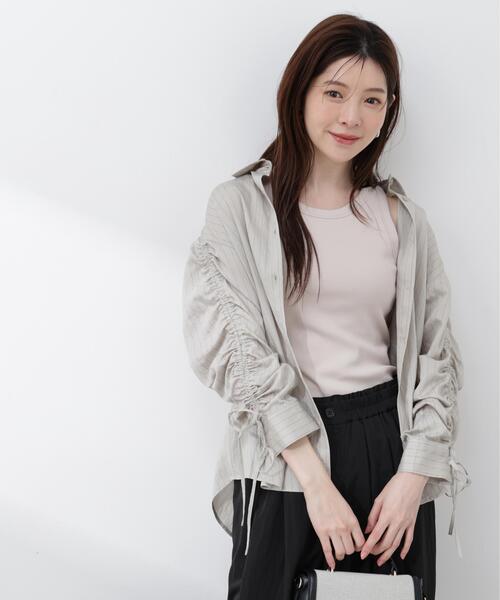 PROPORTION BODY DRESSING(プロポーションボディドレッシング)の「<a>カップ付きアメスリ / 1216169400(Tシャツ/カットソー・レディース・ホワイト系その他/グレー/グレー系その他・MEDIUM/SMALL)」の8枚目の写真