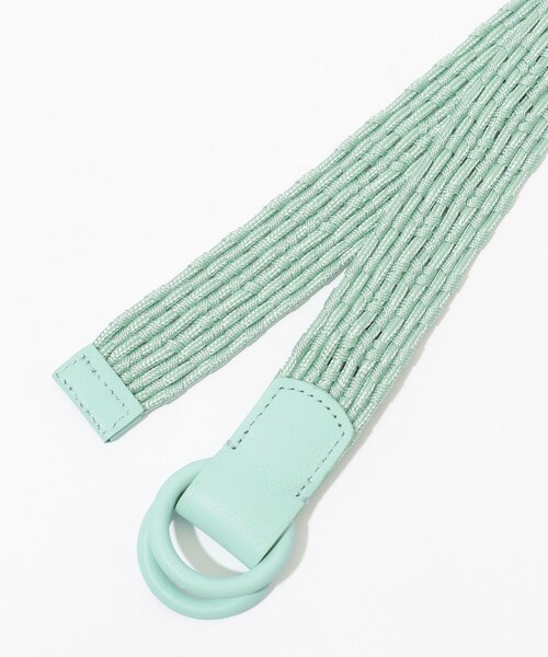 Anderson's（アンダーソンズ）の「Anderson's 革巻き ダブルリングベルト（ベルト・メンズ・ピンク/ダークブラウン/ブラック/エメラルドブルー/グレー・39）」の7枚目の写真