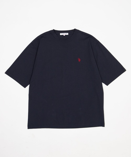 U.S. POLO ASSN.(ユーエスポロアッスン)の「∴WEGO/U.S. POLO ASSN.接触冷感Tシャツ(Tシャツ/カットソー・メンズ・ネイビー/ホワイト/ブラック・LARGE/MEDIUM)」の16枚目の写真