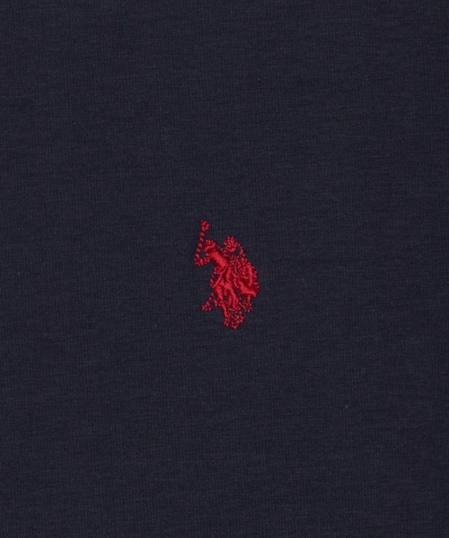 U.S. POLO ASSN.(ユーエスポロアッスン)の「∴WEGO/U.S. POLO ASSN.接触冷感Tシャツ(Tシャツ/カットソー・メンズ・ネイビー/ホワイト/ブラック・LARGE/MEDIUM)」の17枚目の写真