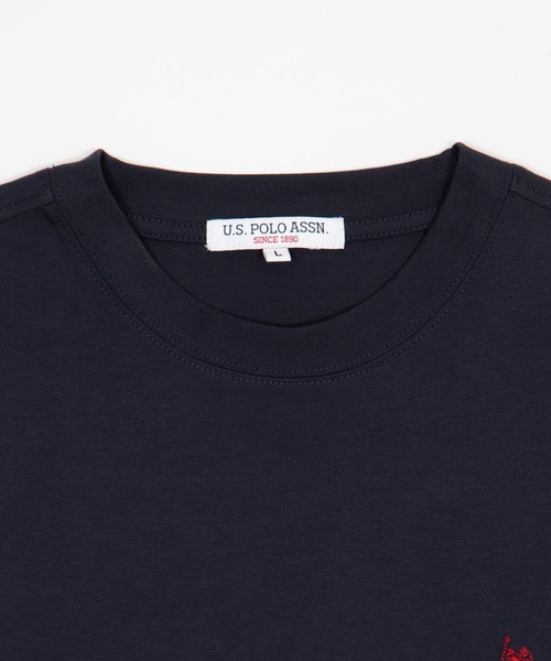 U.S. POLO ASSN.(ユーエスポロアッスン)の「∴WEGO/U.S. POLO ASSN.接触冷感Tシャツ(Tシャツ/カットソー・メンズ・ネイビー/ホワイト/ブラック・LARGE/MEDIUM)」の19枚目の写真