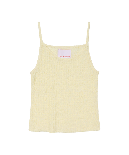 AMESWORLDWIDE(アメスワールドワイド)の「WRINKLED CARDIGAN & SLEEVELESS SET-UP CREAM(カーディガン/ボレロ・レディース・その他・FREE)」の6枚目の写真