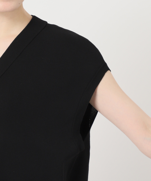 Spick & Span（スピックアンドスパン）の「《一部店舗+WEB限定》パールボタンウォッシャブルニットベスト（ベスト・レディース・ブラウン/ホワイト/ブラック・FREE）」の15枚目の写真