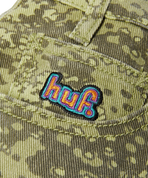 HUF(ハフ)の「CROMER CAMO PANT(デニムパンツ・メンズ・パープル系その他/グリーン・34/32/36/30/28)」の15枚目の写真