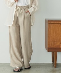 mili an deni | ストライプイージーパンツ(その他パンツ)