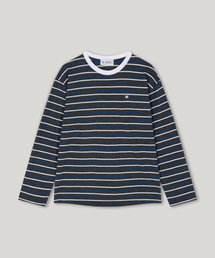 M Symbol Stripe Long Sleeve [Gray]