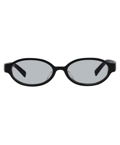 SUNCUTGlasses/UV100%CUT オーバル型 サングラスカラーレンズ 太縁