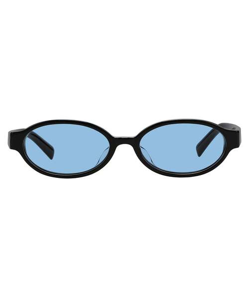 SUNCUTGlasses/UV100%CUT オーバル型 サングラスカラーレンズ 太縁
