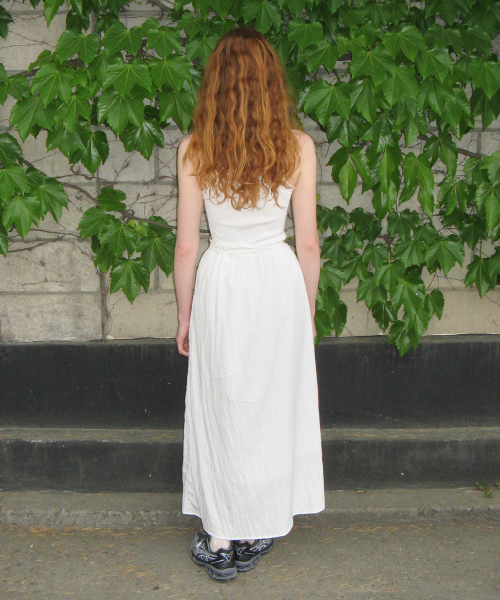 DIAGONAL(ダイアゴナル)の「ONE OFF-SHOULDER LONG DRESS (white)(ワンピース・レディース・その他・MEDIUM)」の4枚目の写真