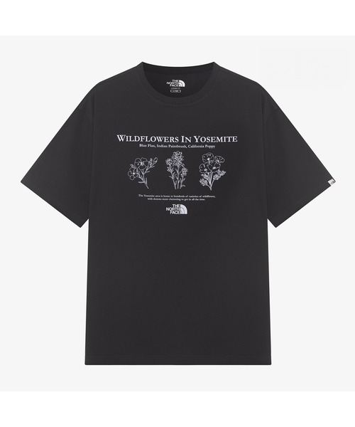 THE NORTH FACE(ザノースフェイス)の「国内未発売 THE NORTH FACE(ザ ノース フェイス) / トップス / Tシャツ / FLOWER EX S/S R/TEE / フラワーイーエックスTシャツ(Tシャツ/カットソー・メンズ・ブラック/オートミール/ホワイト・S/M/L/XL/XXL/XXXL)」の1枚目の写真