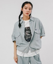 Wrangler（ラングラー）の「『別注』Wrangler×EKAL　ライトデニムワークシャツ（シャツ/ブラウス）」