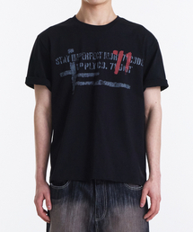 KICHUL（キチョル）の「71-Node T-shirt (Black)（Tシャツ/カットソー）」