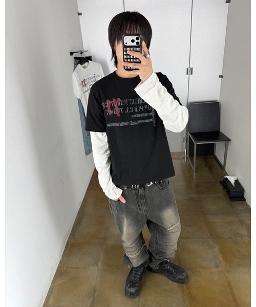 KICHUL(キチョル)の「71-Node T-shirt (Black)(Tシャツ/カットソー・レディース・その他・LARGE/MEDIUM/SMALL)」の7枚目の写真