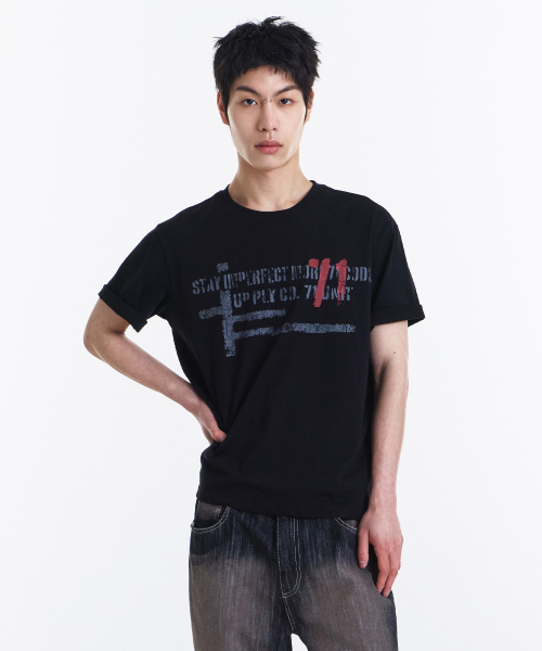 KICHUL(キチョル)の「71-Node T-shirt (Black)(Tシャツ/カットソー・レディース・その他・LARGE/MEDIUM/SMALL)」の10枚目の写真
