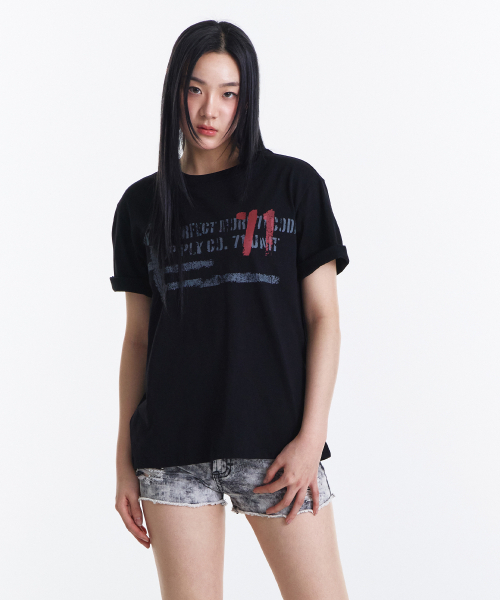 KICHUL(キチョル)の「71-Node T-shirt (Black)(Tシャツ/カットソー・レディース・その他・LARGE/MEDIUM/SMALL)」の11枚目の写真