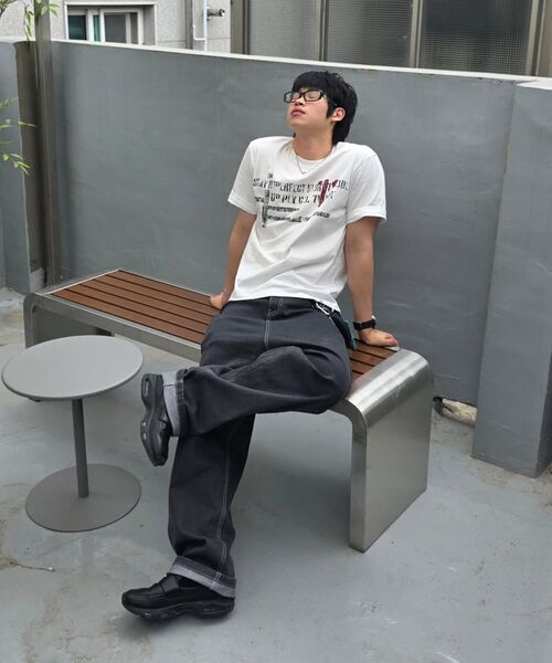 KICHUL(キチョル)の「71-Node T-shirt (Black)(Tシャツ/カットソー・レディース・その他・LARGE/MEDIUM/SMALL)」の13枚目の写真