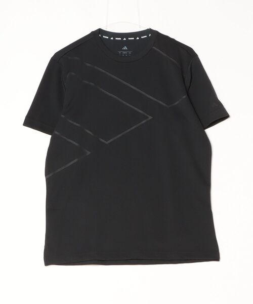 adidas（アディダス）の「アディダス adidas M TRN BIG LOGO S/S Tシャツ（Tシャツ/カットソー・メンズ・ホワイト/ブラック×ホワイト/ブラック×ブラック・S/M/L/LL/3L）」の3枚目の写真