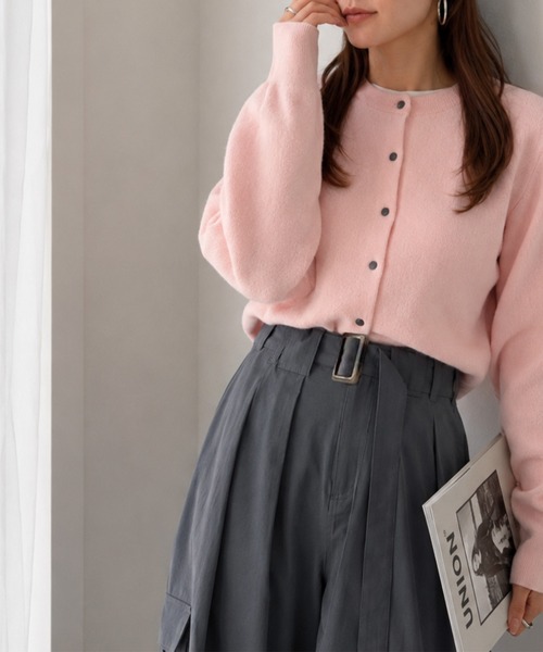 classicalelf(クラシカルエルフ)の「一着で、ラフなのにキレイを叶える◎2タックロングベルト付きカーゴパンツ(カーゴパンツ・レディース・ブラック/チャコール/ブラウン・LARGE/X-LARGE/SMALL/MEDIUM)」の12枚目の写真