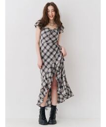 EVRIS（エヴリス）の「イレヘムフリルバックオープンロングワンピース（ワンピース）」